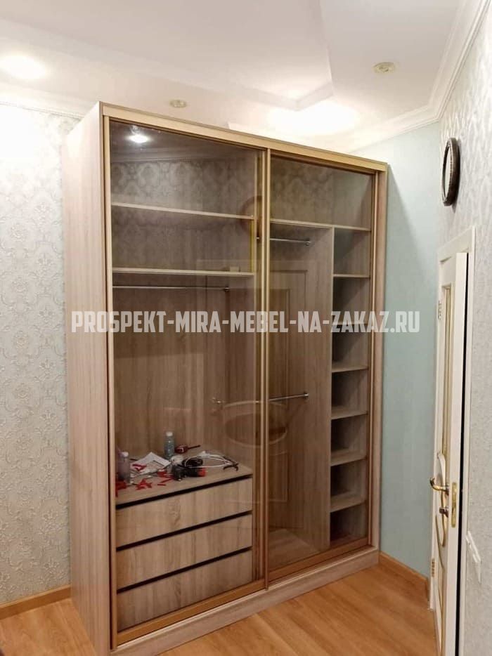 Мебель для гардеробных на заказ в Проспекте Мира